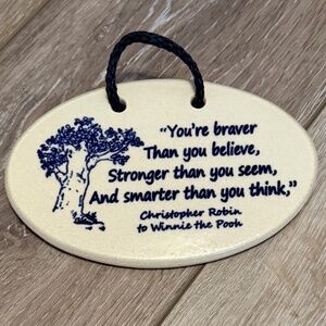 Small Ceramic Wall Hanging